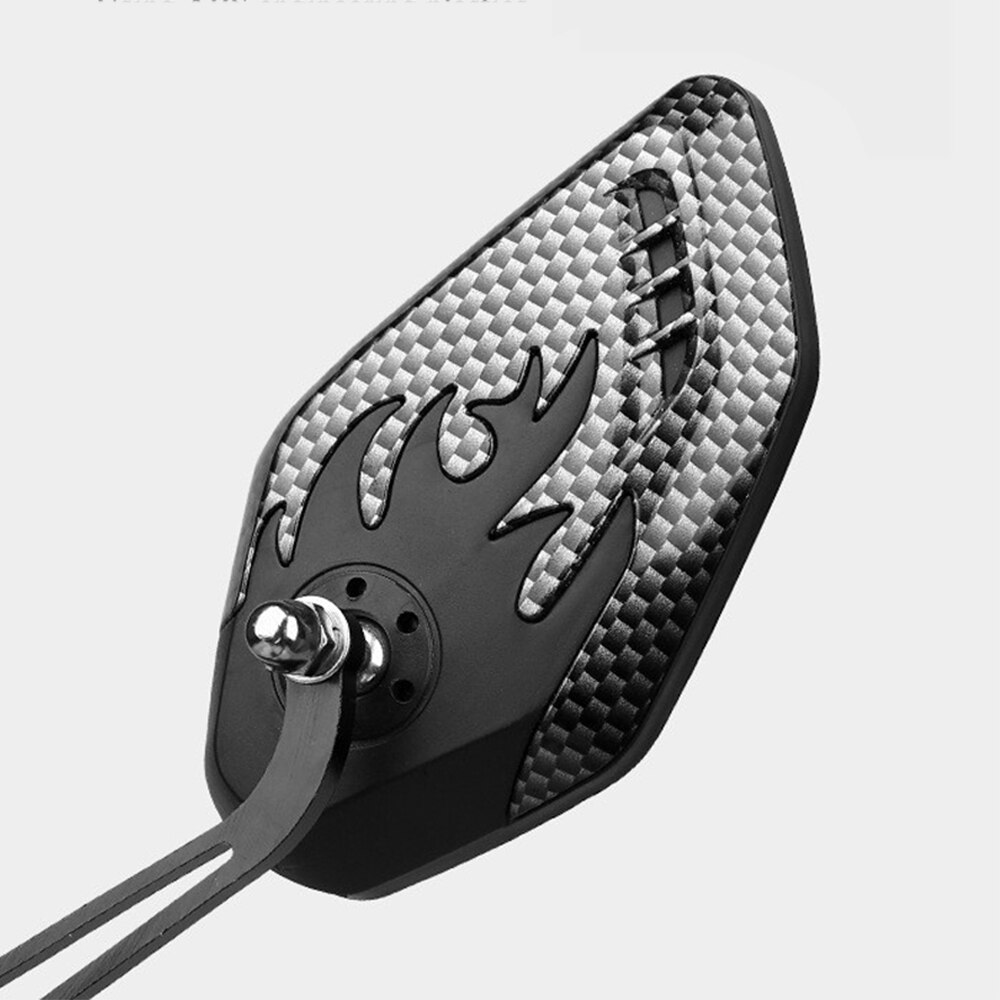 Sykkel speil sykkel bakstyre speil sykling bakfra mtb sykkel silikon håndtak bak justerbar venstre høyre speil