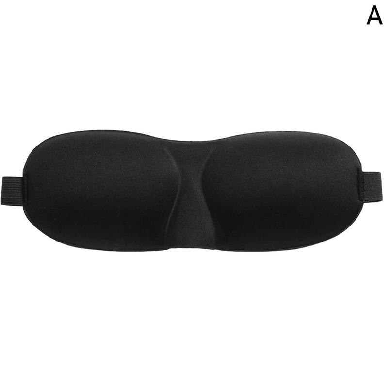 3D Sleep Mask Sleeping Eye Mask Yes / No nose Eyeshade Cover Shade Eye Patch Women Men Soft Portable Blindfold Travel Eyepatch: A