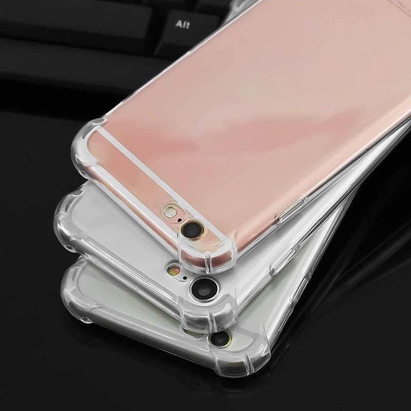 Transparante Tpu Cases Case Voor Iphone 7 Siliconen Case Iphone 8 Plus Case Iphone 7 Plus Volledige Cover Crystal clear Voor Apple