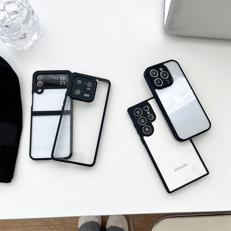 Gennemsigtigt telefoncover for ingenting telefon 3a pro cover anti-banke bagcover ingenting telefon 3a pro cover for ingenting telefon 3a pro