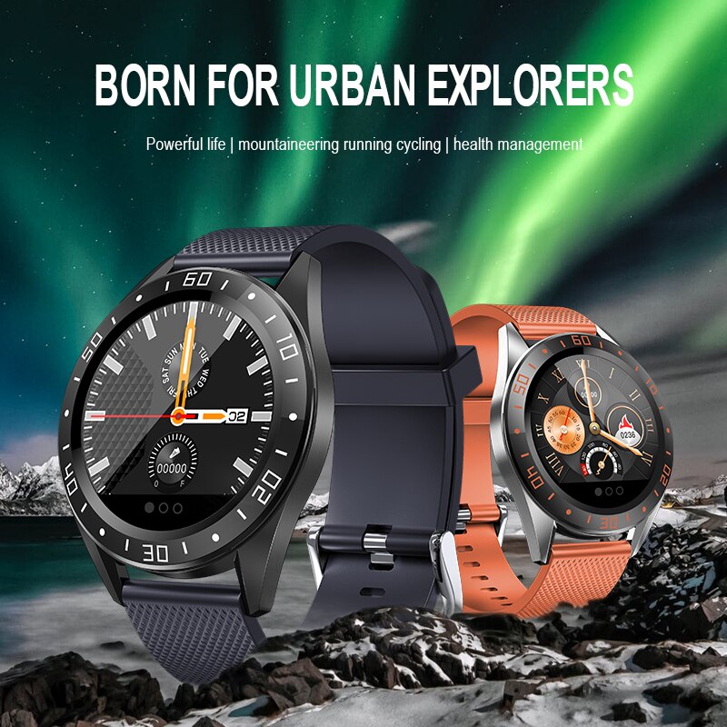 SmartWatch GT105 Wasserdichte Uhren Herz Bewertung Monitor Blutdruck Clever Uhr Männer Frauen Fitness Tracker Für IOS Android