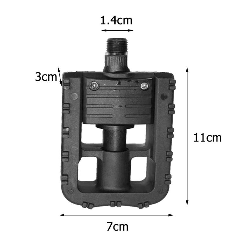 1 par de pedales plegables para ciclismo y bicicleta, apoyapiés antideslizantes para ciclismo, pedales plegables de seguridad para bicicleta de montaña y carretera