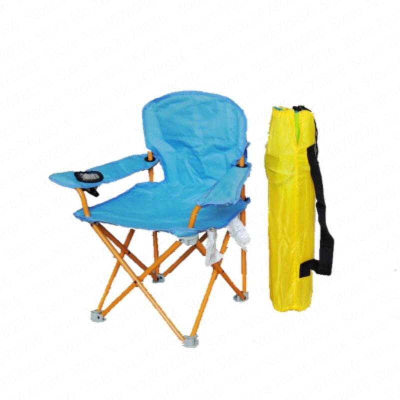 Silla plegable para niños, asiento portátil para acampar, playa, Aire libre, silla de pesca compacta en bolsa de transporte