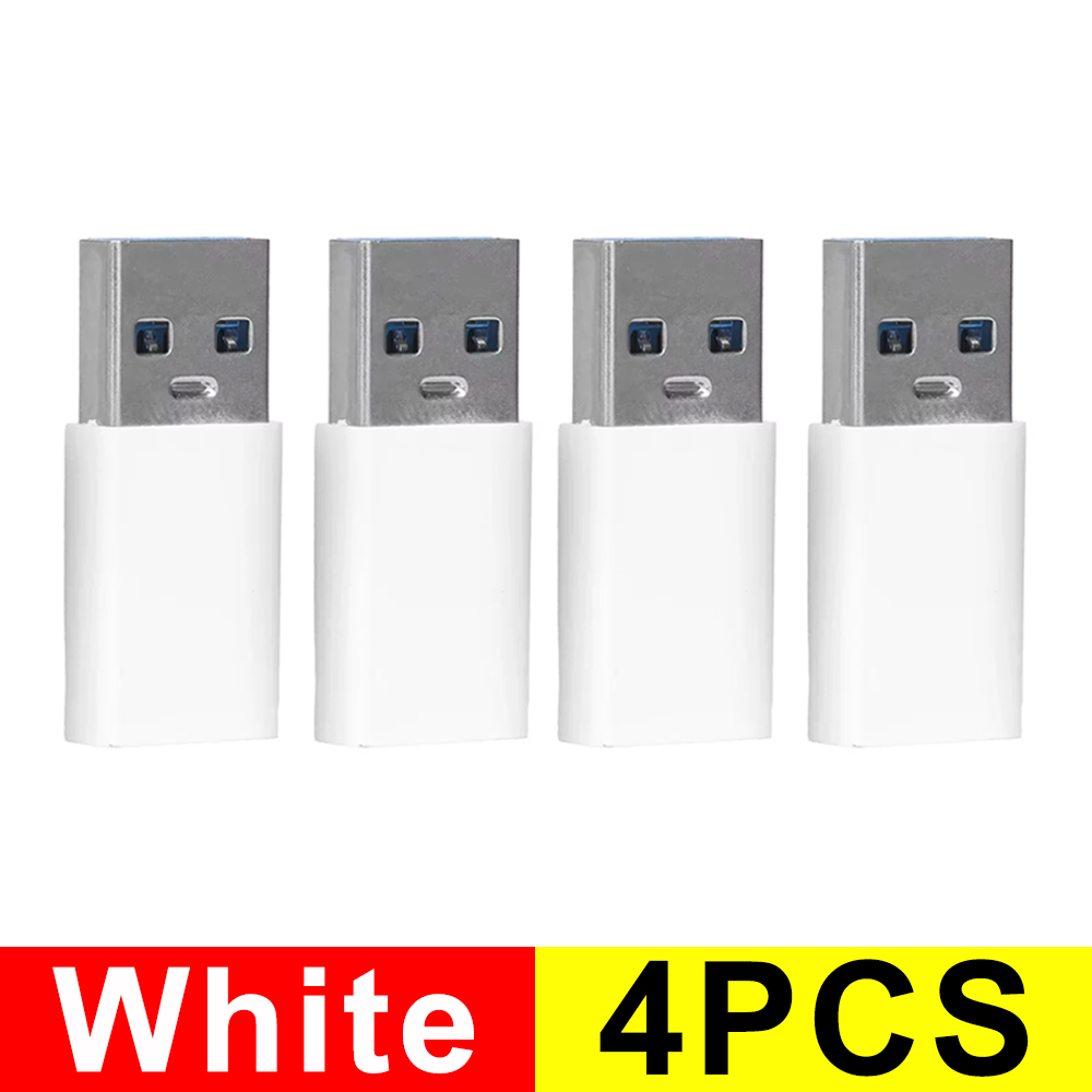 USB C 3.0 Adapter Type C To USB Adapter Male To Female USB-C Converter USB Type-C Converter for Macbook PC Laptops Mobil Phone: Matte Black