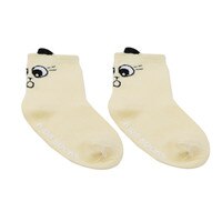 2020 Vendita calda Del Fumetto Sveglio Animale bambino Abbigliamento Accessori Calzini Del bambino Del Cotone Antiscivolo Calzini Del bambino per Il Ragazzo Della Ragazza 0-2 anni: giallo