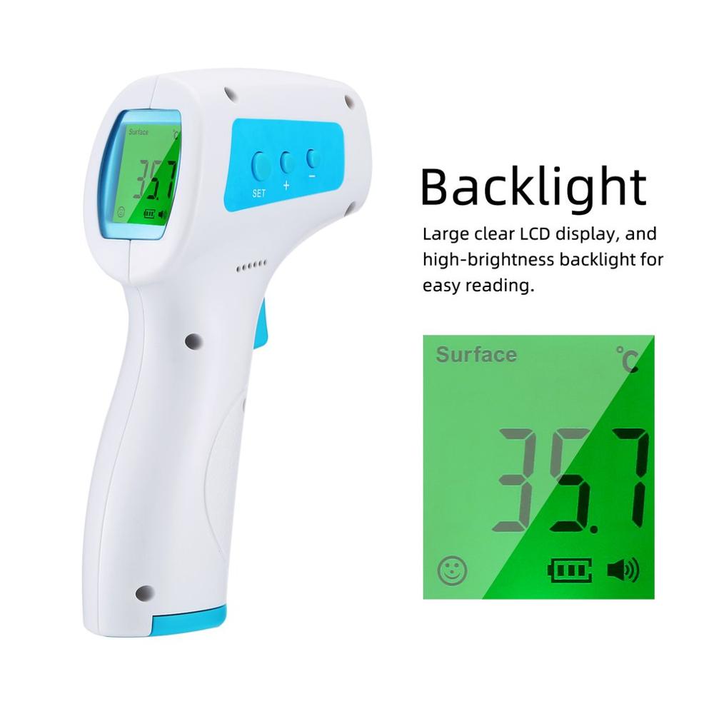 Household Infrared Thermometer Muti-fuction Digital Infrared Thermometer Hand-held contactless Measurement Device