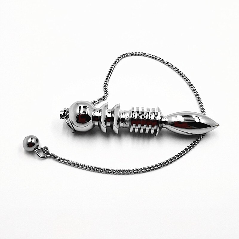 Brsaa Hanger Metalen Kegels Slingeruurwerk Is Gemaakt Van 100% Zuiver Koper Pendule Slingers Voor Wichelroedelopen Radiesthesia Heks Hangers: chrom