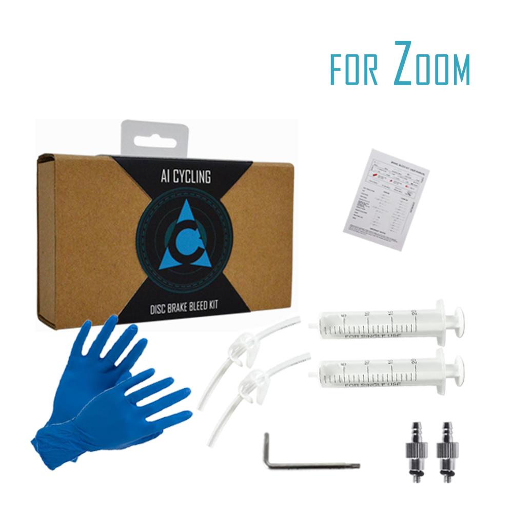 Bicycle Bleed Kit Hydraulic Disc Brake tool for SHIMANO AVID SRAM MAGURA ZOOM FORMULA HAYES NUTT Brake