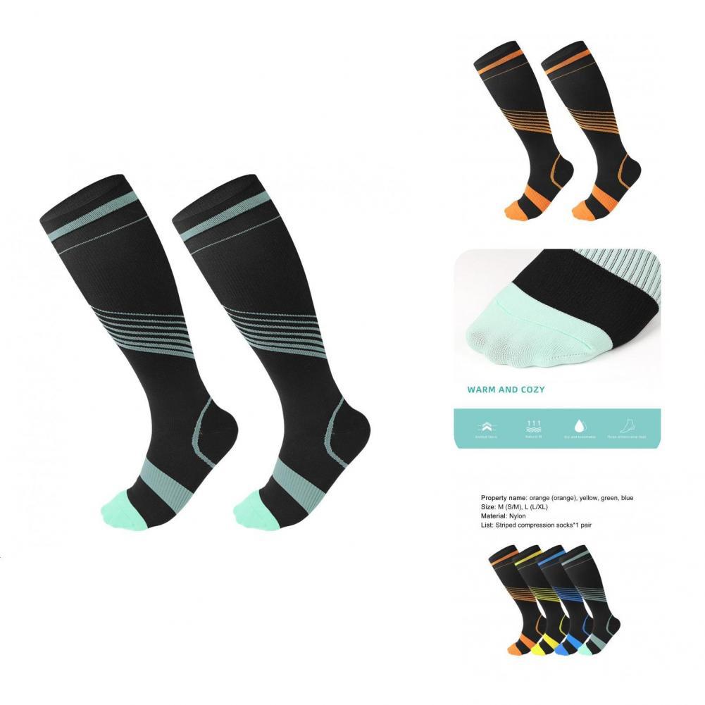 Compression Socks Exercise Aid Sports Socks Casual Style Anti Slip Delicate Relieve Pain Compression Socks
