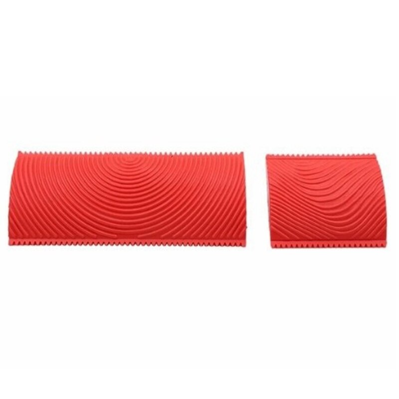 2 st/set trä ådring verktyg imitation trä ådring verktyg trä ådring roller konst måla textur måla verktyg