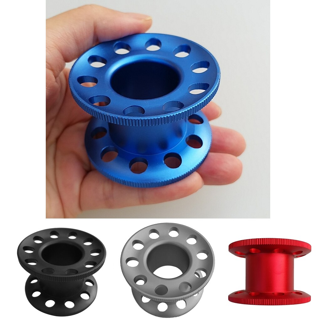 4Pcs Lightweight Scuba Diver Finger Spool Reel Line Spool
