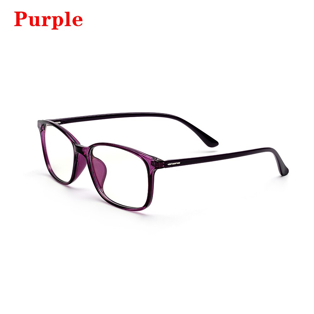 Blue Light Blocking Glasse Anti Blue Rays Computer Glasses Women Men TR90 Anti-UV Radiation Protection Gaming Glasses Eyewear: Purple