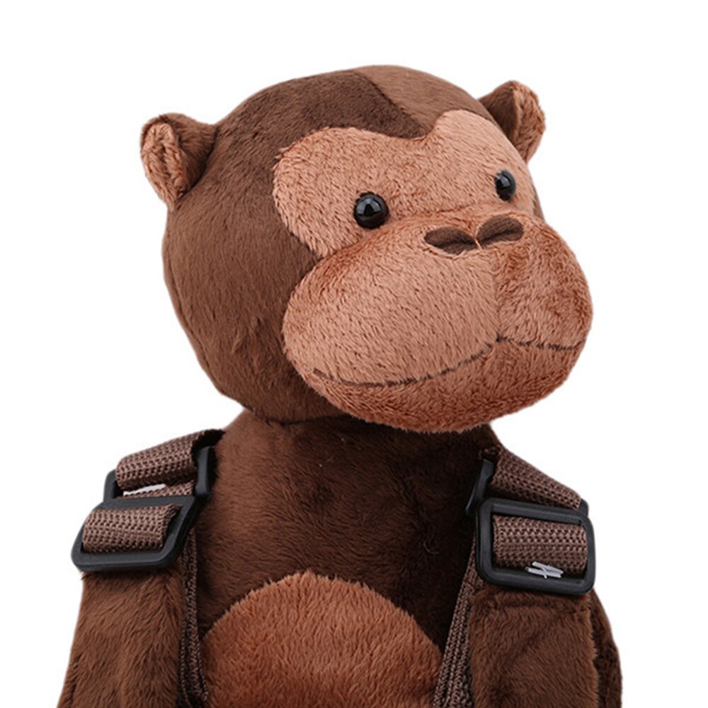 Baby Kids Toddler Walking Safety Harness Monkey Plush Backpack Bag
