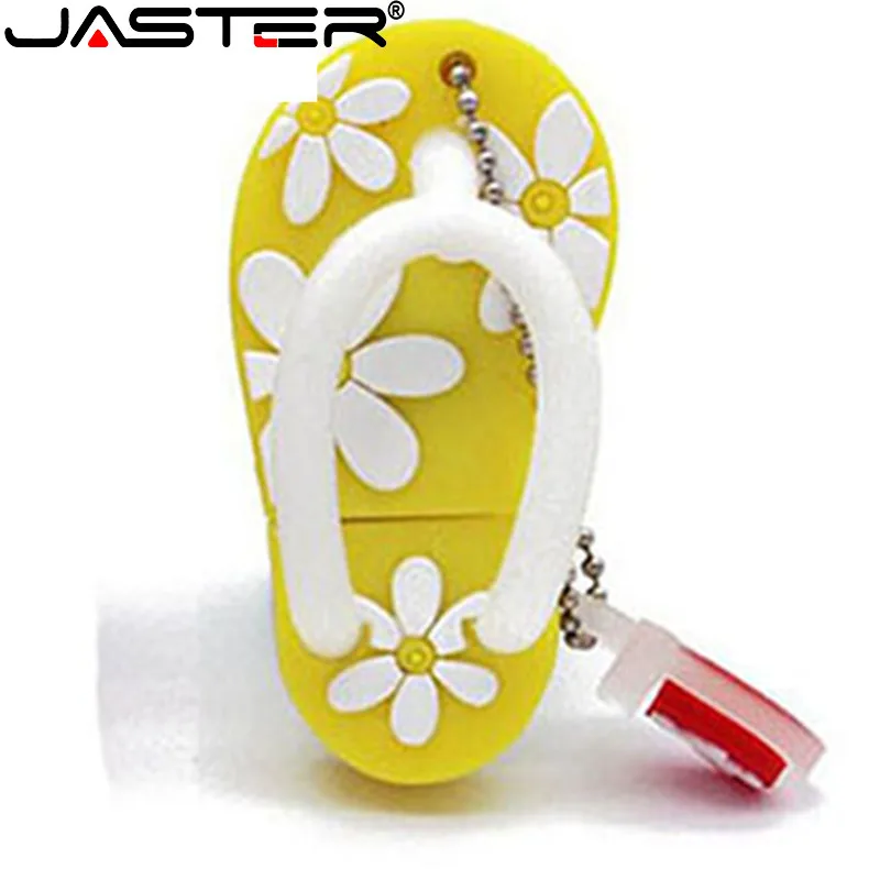 JASTER carino cartone animato USB 2.0 veloce unità 128GB ciabatta modello penna unità 64GB memoria bastone ad alta velocità 32GB regalo per bambini U disk