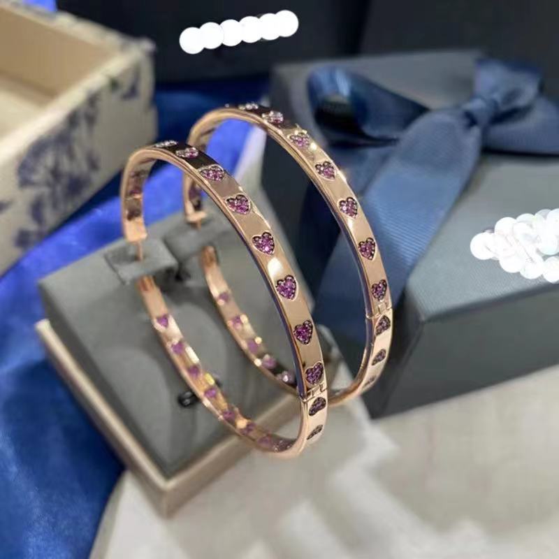 Novo fevereiro 2022 amor anel de jóias, presente do dia dos namorados, jóias femininas marroquinas: Earrings5-Large