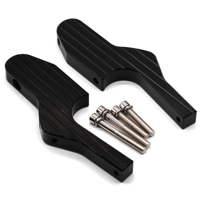 scooter Poggiapiedi Passeggero Pedane Estensioni Universale Cnc Estesa Pedane per Il Periodo Vespa Gt Gts Gtv 60 125 200 250 300 300Ie: nero