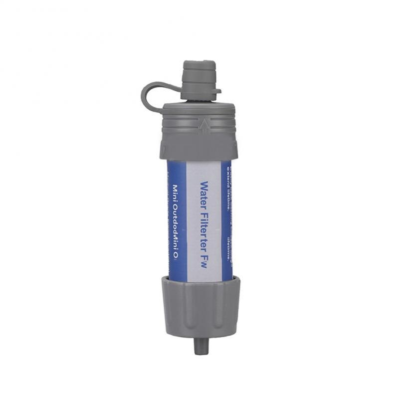 Outdoor Nood Waterzuiveraar Water Filter Stro Filtratie Systeem Purifier Voor Reizen Camping 캠핑 용품: 01