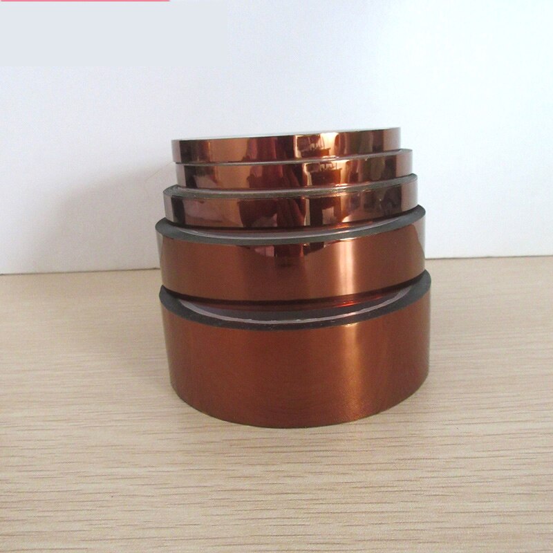Polyimide Tape Gold Finger Brown High Temperature Tape High Temperature Resistant Tape 0.06 Thickness 29mm-200mm Width