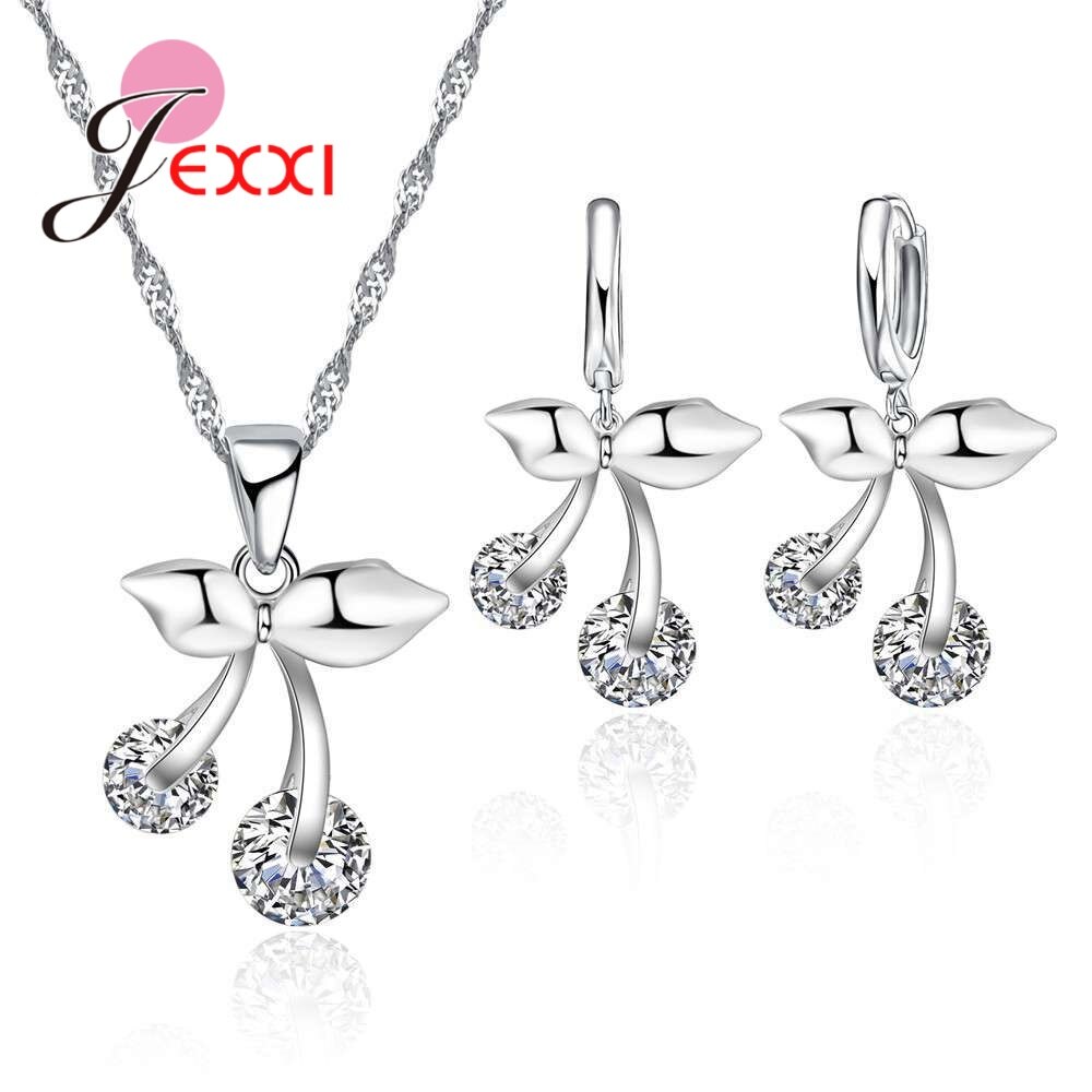 Conjuntos de joyería de Dubái, collar y pendientes de plata de ley 925, conjunto de joyas de plata, bisutería, decoraciones de boda, Bisutería