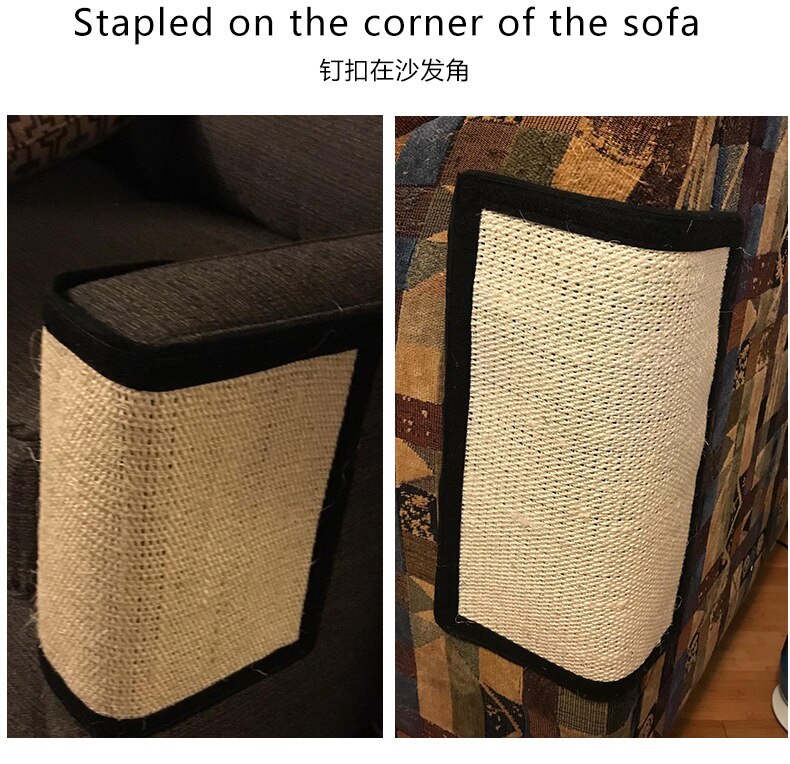 kanapa Kot zadraśnięcie gwardia mata skrobak Kot drzewo drapanie pazur Poczta ochraniacz sofa dla drapak dla kota łapa klocki artykuły dla zwierząt