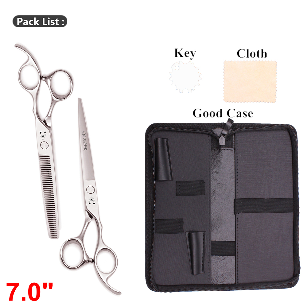 5 5.5 6 6.5 7 7.5 8 Professionele Kappersschaar Kapper Schaar Haar Knippen Scharen Dunner Hond Grooming Schaar 1006 #