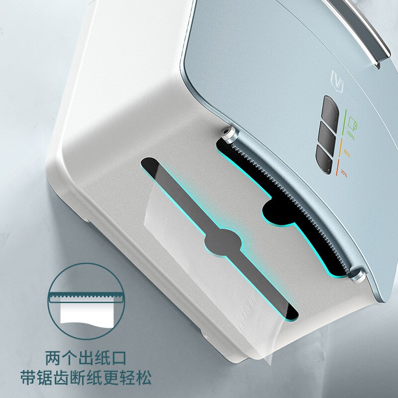 Toilet Tissue Box Roll Paper Box Waterproof Multi-functional Plastic Storage For Toilet Pape Box