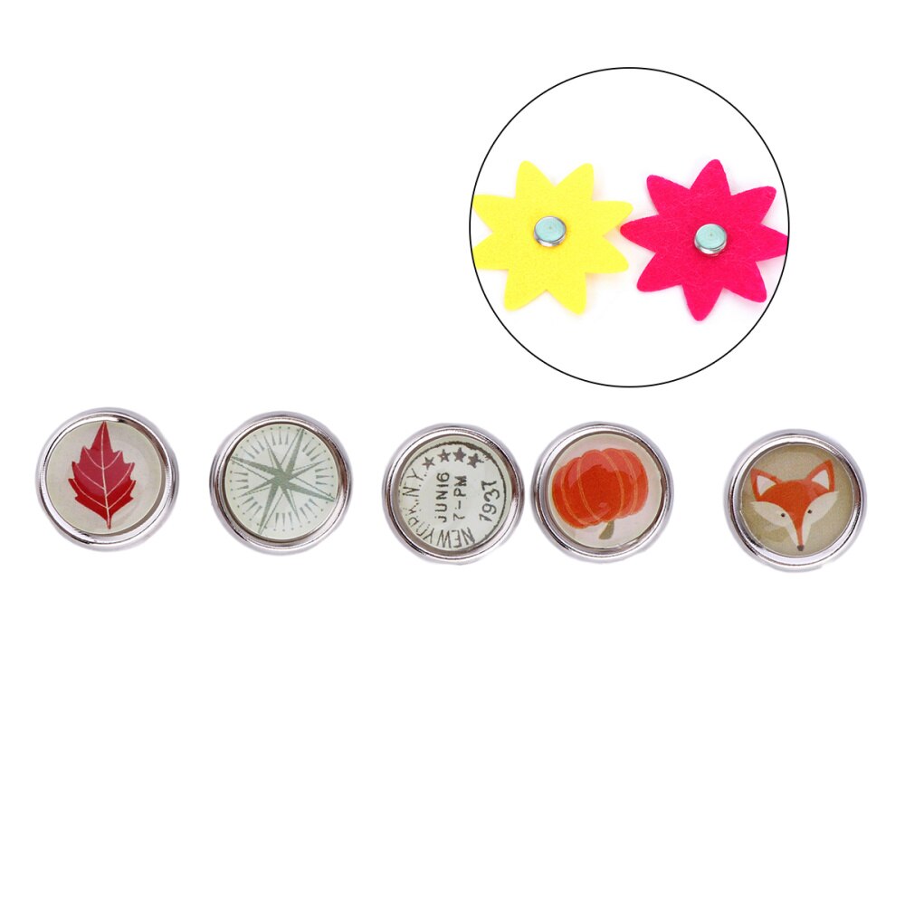 50pcs Round Paper Fasteners Useful Alloy Brads Brad Fastener for Decoration