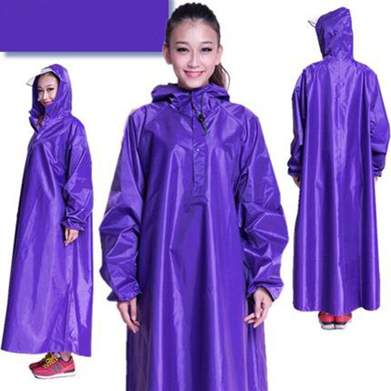 Naisten sadetakki aikuisen koko pitkä kansi retkeilypuku sadetakki tuulitakki poncho tuulitakki sadetakki sadeponcho aikuisille: Tyyli 3 / Xxxl