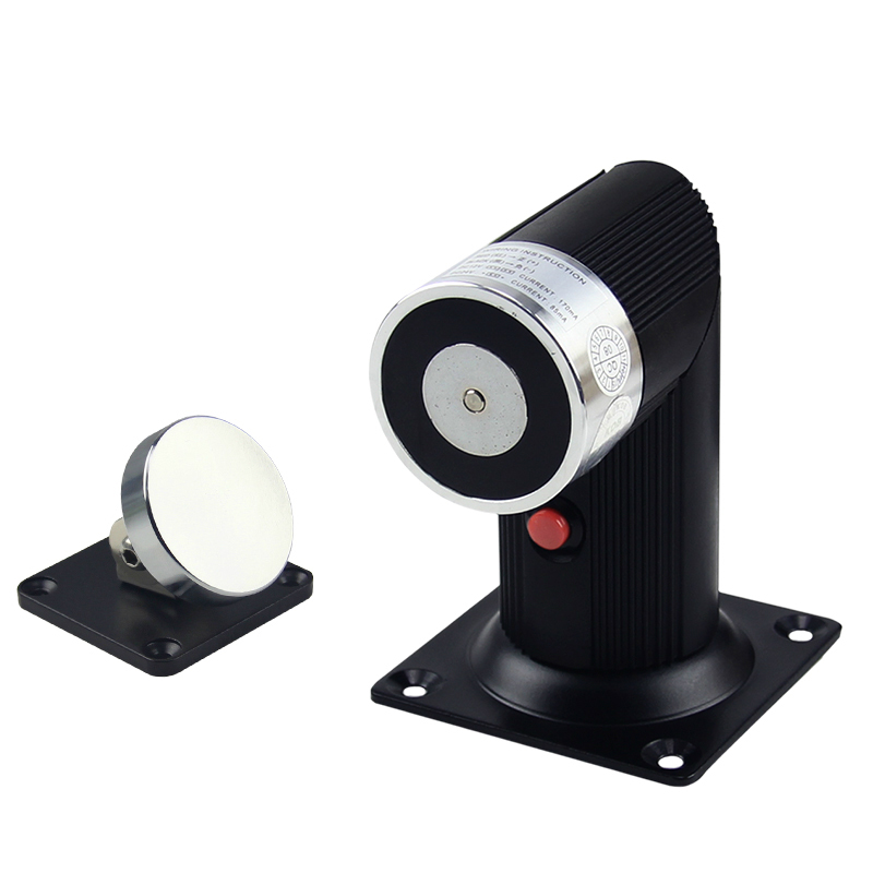 60kg 120 lbs branddøre elektromagnetisk dørsugning magnetisk sug elektromagnetisk magnetisk lås gulvmonteret dørholder