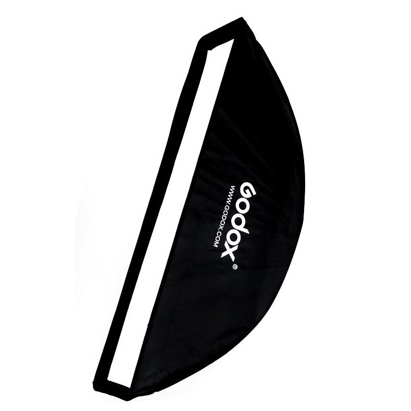 Godox softbox 22x90cm 9"x 35" Portable Rectangular Honeycomb Grid Softbox soft box with Bowens Mount for Studio Flash