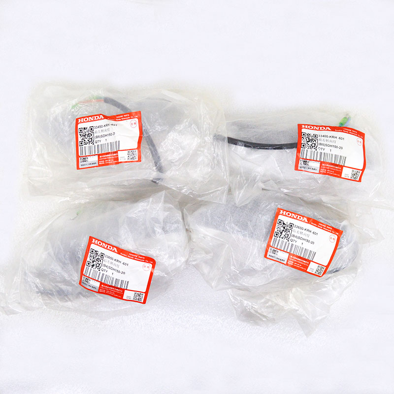 Ensamblaje ligero de señal de giro trasero izquierdo delantero derecho para motocicleta Honda, pieza Original 125, Original, XR125, XR150, XL125, XL, XR, 150