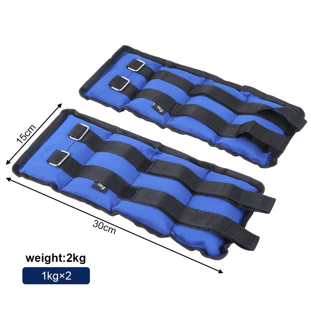 2kg vektløfting belte vekt belte Fitness belte holdbare ben tom hånd Vest vektet trening: 2kg