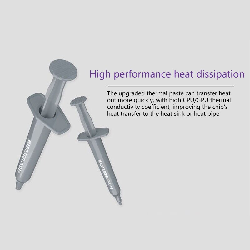 Thermal Grease Paste Silicone Mastergel Pro V2 for high performance CPU GPU grease Cooler Radiator Cooling