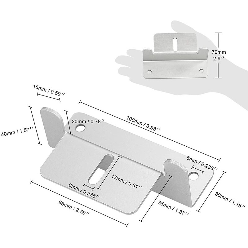 Solar Panel Mounting Z Bracket Mounts,Solar Panel Roof Mounting Kit with Nuts and Bolts