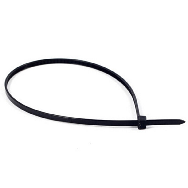 100PCS Electrical Cable Tie Wire Zip Tie Cord Strap Plastic Zip Trim Wrap Cable Loop Ties Wire Self-Locking 2.5*100mm