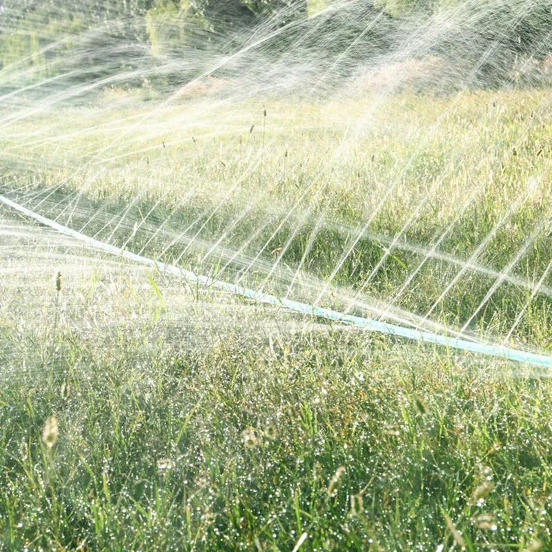 Sprinkler durchnässt Schlauch Tropfschlauch Sprinkler einstellen Garten Rasen Bewässerung Bewässerung Sprühschlauch für Garten Rasen Bewässerungssystem
