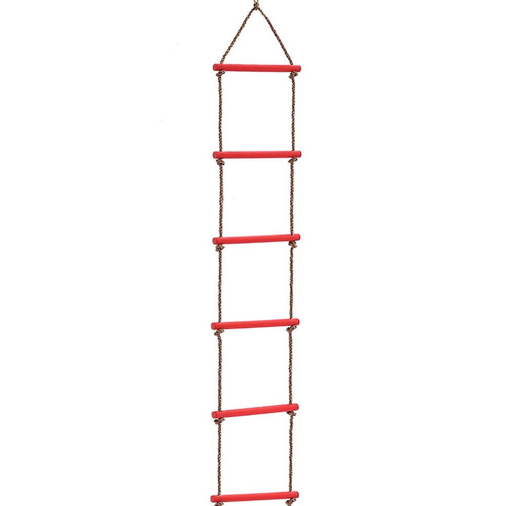 Indoor Outdoor Rope Climbing Ladder for Kids Background Playground Rope Ladder Safe Fitness Toys Equipment: Default Title