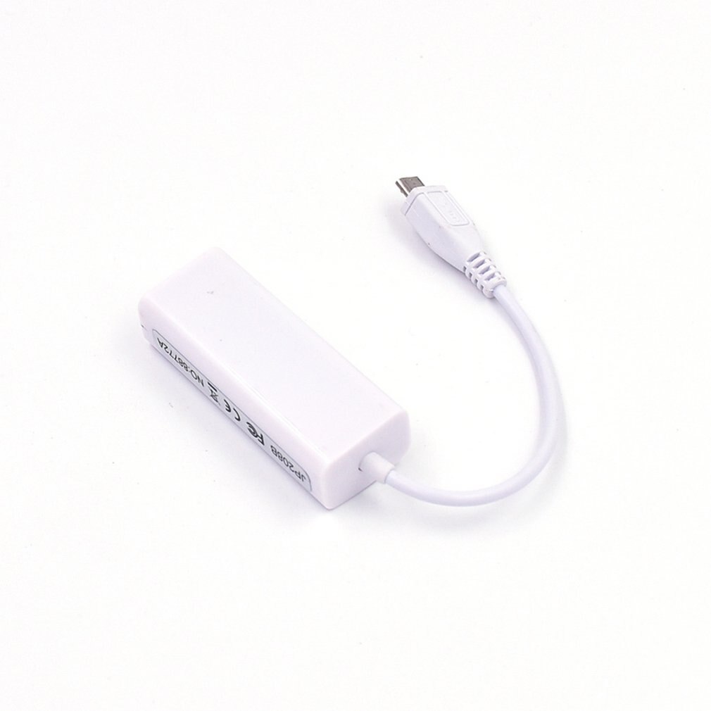 Micro USB Ethernet Network Card Adapter Micro USB To Ethernet RJ45 For PC Laptop Windows 7/8/10 Android Tablet IC Ethernet LAN