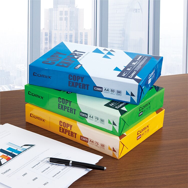 Copy Paper A4 70 Gsm 500 Sheets School Office Pulp Manufacturer Paper Copy For Print Office Printing Copy And Multipurpose