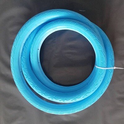 Fietsen Solid Dode Band 700x23C Fixed Gear Gratis Opblaasbare Explosieveilige Fietsbanden Voor Racefiets Fietsonderdelen: 700X23c blue