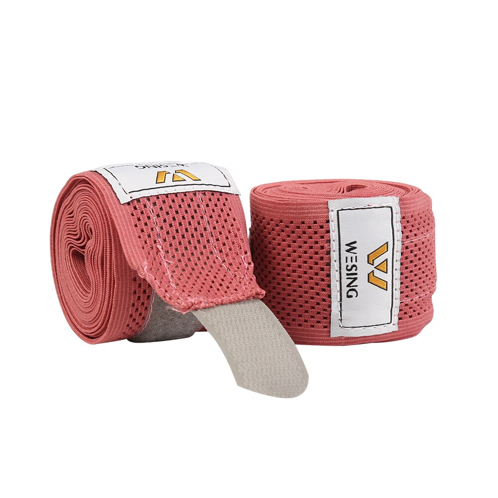 Bokshandbandage breedte 5cm boksbandage sanda muay thai mma taekwondo hand handschoenen lengte 3m 5m katoen: Bordeauxrood / 3m