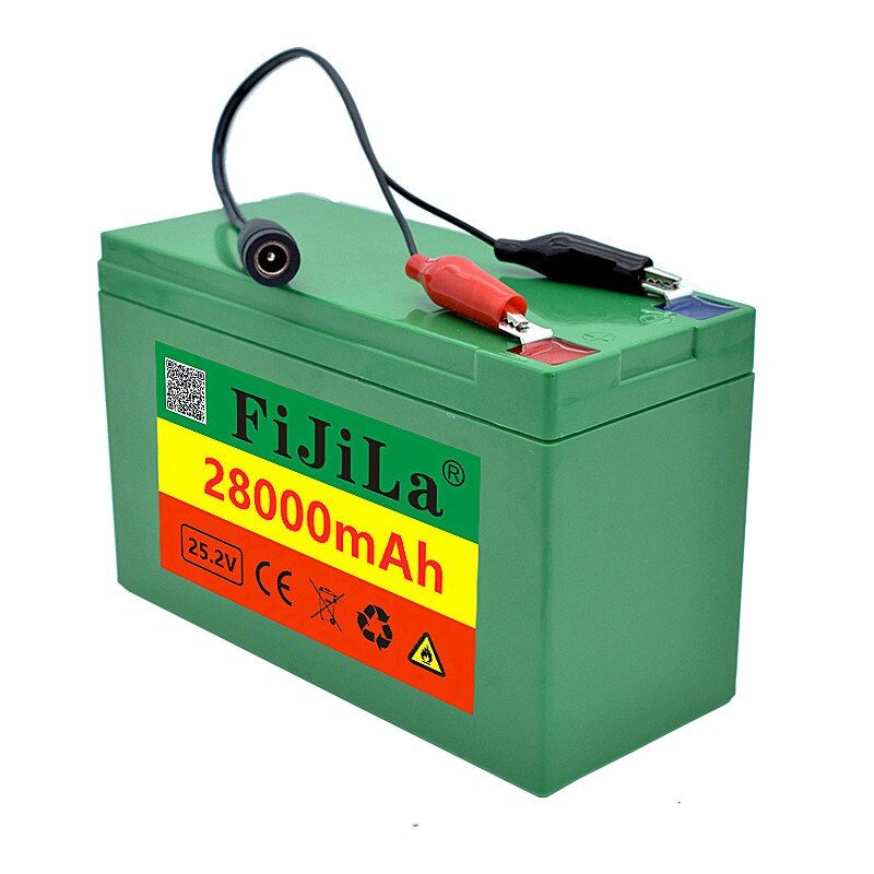 6s3p 24V 28.0Ah 18650 Battery Lithium Battery 25.2V 28000mAh Electric Bicycle Moped /Electric/Li ion Battery Pack with charger