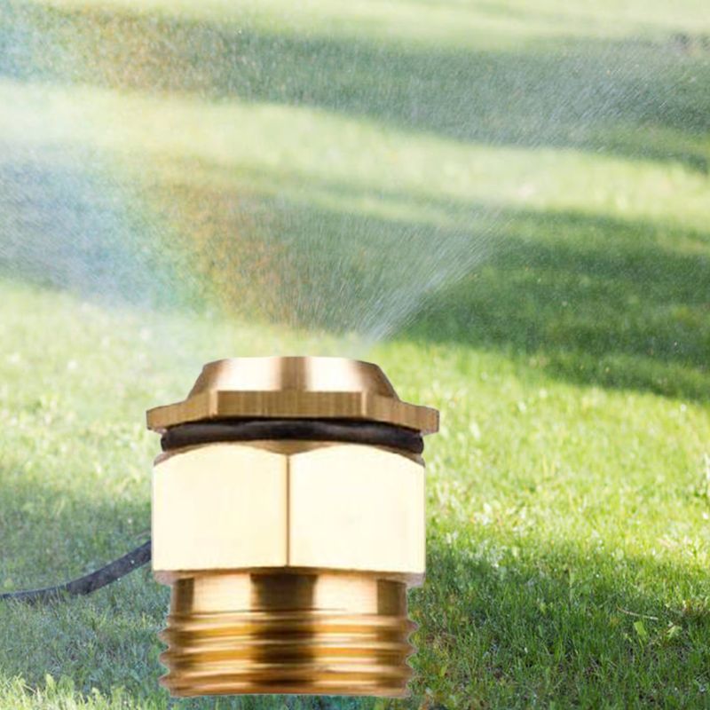 Rociador rotativo de 180 grados 1/2 \ "aspersor para jardín cabezal de irrigación herramienta de boquilla