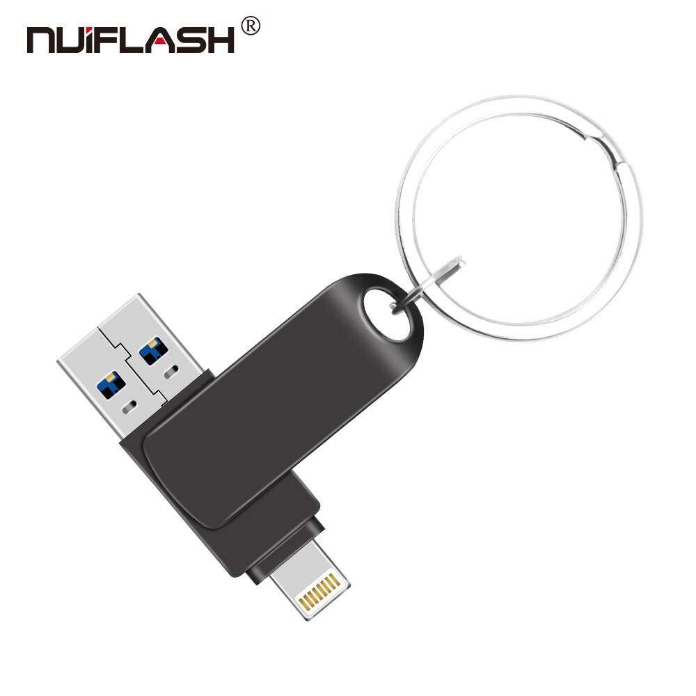 Dysk Lampa błyskowa Usb pendrive dla iPhone 6/6s/6plus/7/7plus/8/X Usb/Otg/Błyskawica 2 w 1 długopis odwieźć dla iOS zewnętrznych urządzeń pamięci masowej