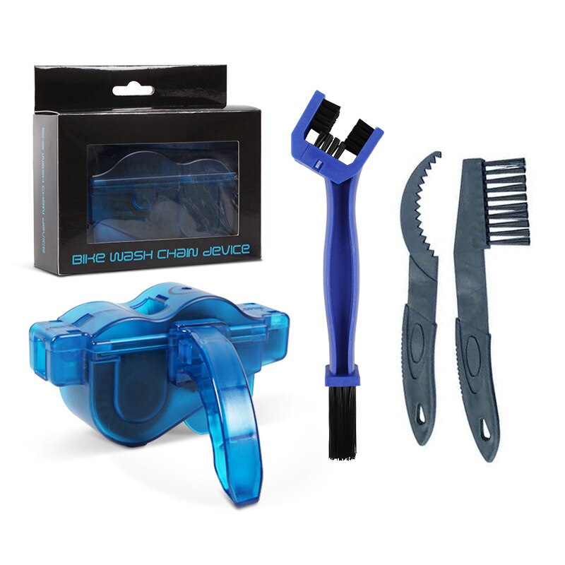 Zk30 Chain Cleaner Scrubber Borstels Mountainbike Wassen Tool Set Fietsen Cleaning Kit Fiets Reparatie Tools Fiets Accessoires