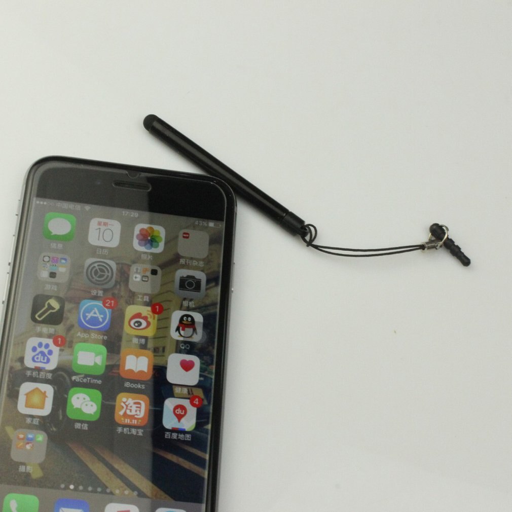 Retractable Universal Touch Screen Pen Capacitive Stylus Pen for Smart Phone Tablet for Ipad Point Round Thin Tip ONLENY