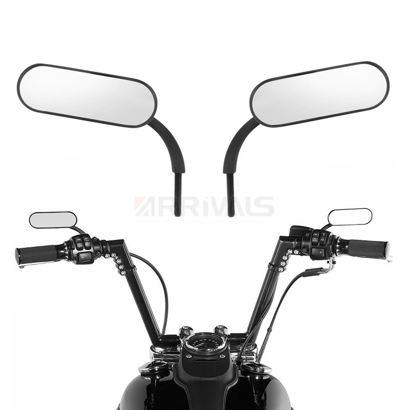 8mm achteruitkijkspiegel geschikt voor Harley Davidson Touring Softail