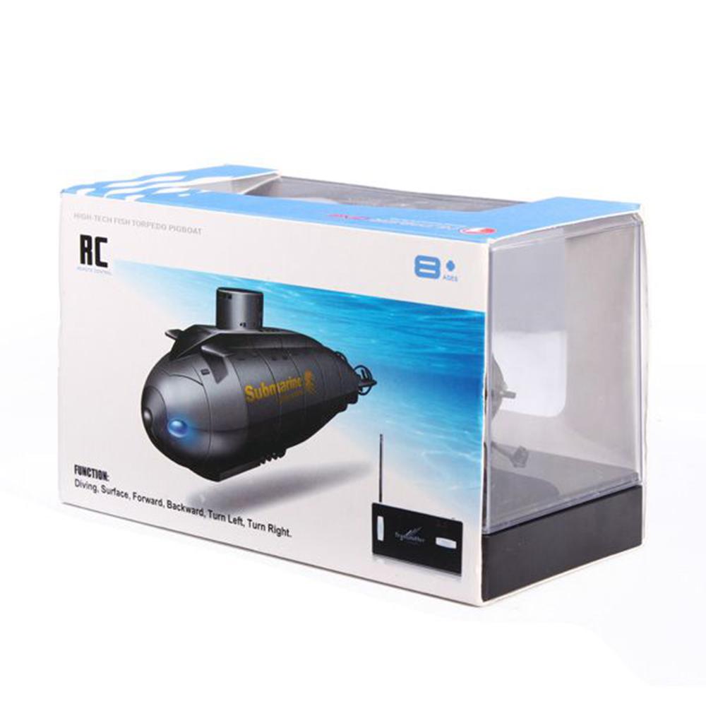 Jin Guang 777-216 Mini 6-Channel Remote Control Submarine Black