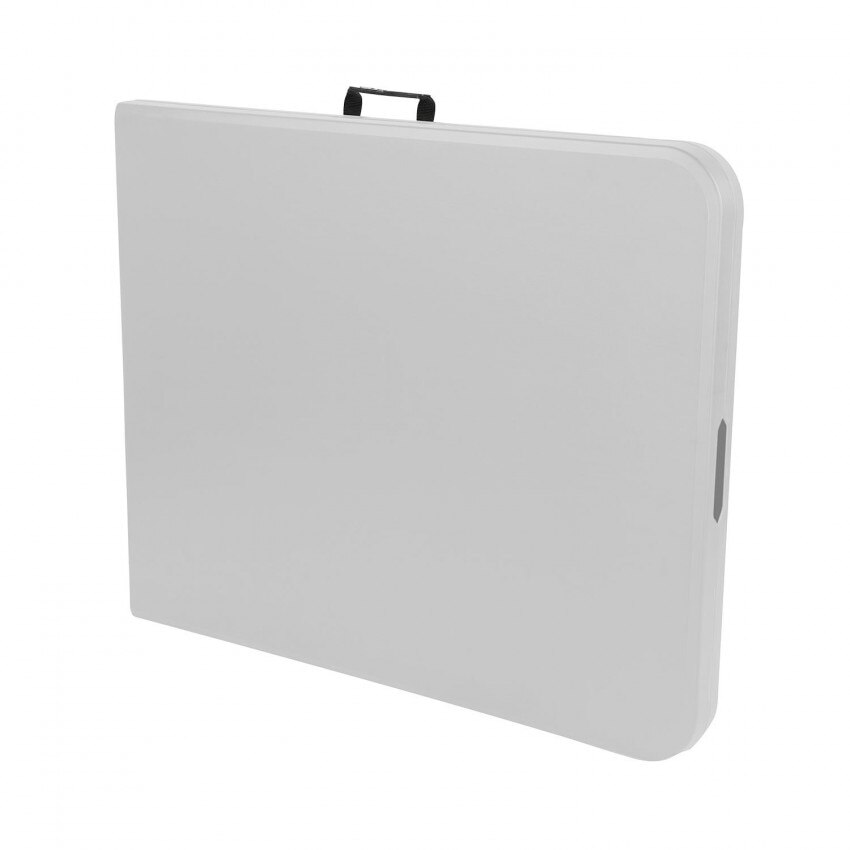 Folding Table 180cm Rectangular white Catering GH91