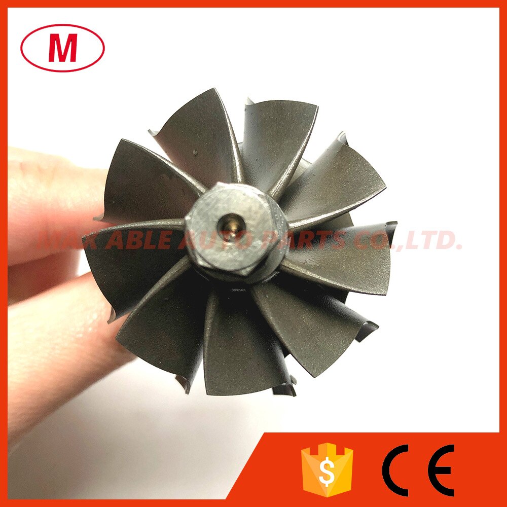 TD04L 41.2/47.2mm 9 blades Turbocharger Turbine Shaft &Wheel/Turbo Turbine Wheel Shaft for Volv*o Suba/ru Turbo part